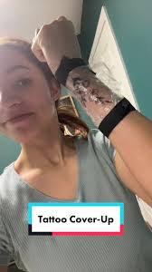 #stitch with @itstaramckelvey covering up our $10 vegas bestie tattoos,  sharing more tomorrow!! #tattoocoverup #wristtattoo #floraltattoo