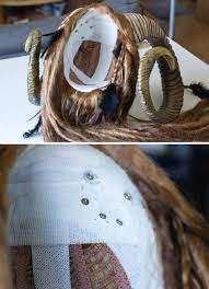 How To Anchor Big Horns To A Wig Might Be Helpful For My Druid Stag Form Cosplay By Lightning Cosplay Cosplay Horner Kostumvorschlage Faun Kostum