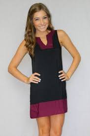 Team Spirit Dress Black Garnet With Images Fashion Dresses Girly Girl Boutique