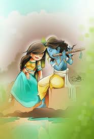 क ष ण Krishna Radha Painting Krishna Art Krishna Painting