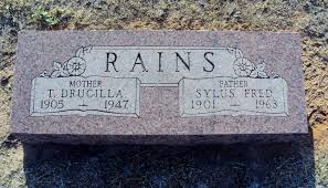Sylus Fredrick “Fred” Rains (1901-1963)