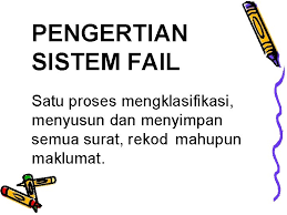 Kepentingan menggunakan format kulit fail yang seragam. Sistem Fail Dan Dokumentasi Pengertian Sistem Fail Satu