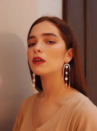 Bold Statement Earring Boho Style Pearl Earring Wife Birthday Gift for  Daughter Jewelry Lover Gift Best Friend Bday Gift Big Long Earring