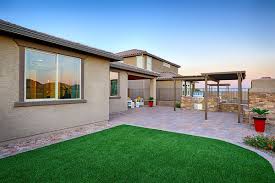 Patio & outdoor furniture for every need. Covered Patio With Paver Stones And An Outdoor Kitchen With Built In Grill Prep Space And Firepl Outdoor Kitchen Design Built In Grill Richmond American Homes