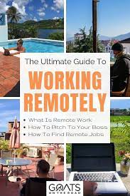 Remote Work The Ultimate Guide To Working Remotely Goats On The Road Work From Home Opportunities Remote Work Legit Work From Home