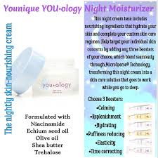 Night Moisturizer Youology Younique Customize Yours At Www Thedivadonna Com Boosters Available Calming Repleni Night Moisturizer Younique Skin Care Younique