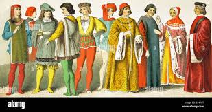 15th century florence noble in milan in 1400 hi-res stock photography and  images