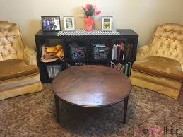 Dip the paintbrush into the mod podge, and brush a light coating onto the top of the furniture or on the back side of the map or paper. Amazing 5 Table Revamp Using Mod Podge And Wrapping Paper