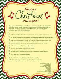 You can prepare the list of your own questions and answers of eggnog, cold turkey, trifle, roast chicken, bacon and many more. Free Printable Christmas Carol Quiz American Greetings