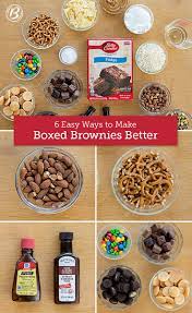 6 Easy Ways To Make Boxed Brownies Better Boxed Brownies Better Boxed Brownie Recipes Brownie Mix Recipes