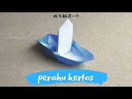 Cara Membuat Perahu Layar Kertas Yang Bisa Mengambang How To Make Floating Paper Boat Hadi Tahir Youtube Origami Perahu Layar Mengambang