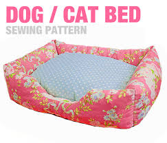 Here you can find free patterns just for you! Sewing Pattern Dog Cat Pet Bed 3 Sizes English Version