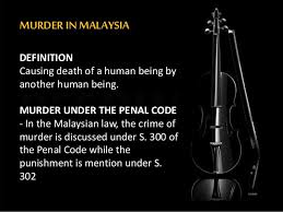 It is a comprehensive code intended to cover all substantive. Murder According To Jurists Views