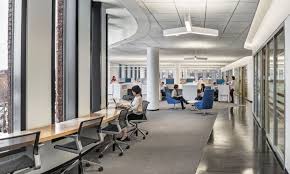 When Collaborative Workspace Meets Government Office Collaborative Workspace Work Space Open Office Layout