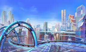 Maybe you would like to learn more about one of these? Downtown Cyberprep Episode Interactive Backgrounds Futuristic City Anime Background