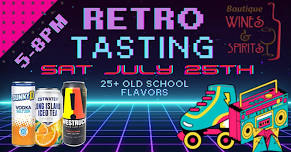 Retro Flavors Tasting Party
