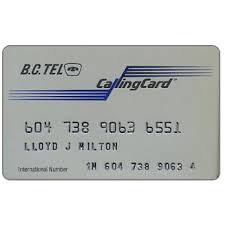 Uniontelecard fans have access to: Bc Tel Calling Card Telephone Credit Card The Phonecard Shop