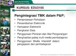 Bidang pendidikan yang dimaksudkan adalah peranan atau fungsi teknologi maklumat dan komunikasi (tmk) di dalam sistem pendidikan di malaysia. Pengajaran Dan Pembelajaran Tmk Dalam Pengajaran Dan Pembelajaran Ppt Download
