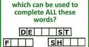 Bonus, they help keep your brain sharp! What Is The One Word De St With Answer Forward Junction Puzzles