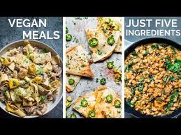 Delicious And Easy 5 Ingredient Vegan Recipes They Re Easy To Make And Require Minimal Prep And Cooking Making The Vegan Recipes Recipes Instant Pot Cookbook