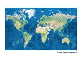 World maps (a world map would be several copies). Free Pdf World Maps