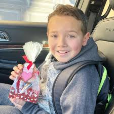 This kid!! 😍 He cracks me up! I bought a little gift for the boy's  teachers for Valentine's Day and Jackson said, “Mom, I can't give that to  my teacher!! She's not