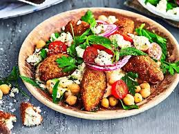 Blumenkohl Falafel Mit Salat Rezept Lecker Rezept In 2020 Rezepte Essensrezepte Falafel