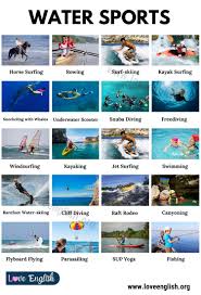 What are names of some popular radio sports programs? Water Sports 30 Different Types Of Aquatic Sports You Should Try Love English