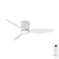 What's more, it comes with a remote, giving you full control over both. Studio Dc Smart Dc Low Profile Ceiling Fan White 48