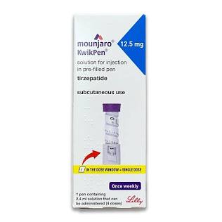 عبوة مونجارو المعتمدة طبياً (Mounjaro Packaging), AI generated