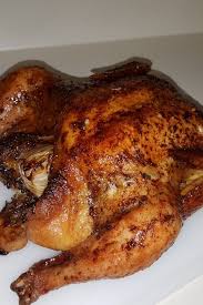 Roast Sticky Chicken Rotisserie Style Recipe Baked Chicken Recipes Roast Chicken Recipes Oven Chicken Recipes