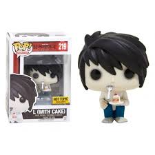 Funko L With Cake Hot Topic Exclusive Death Note Anime Funkomania Death Note Pinterest Death Note Death And Anime