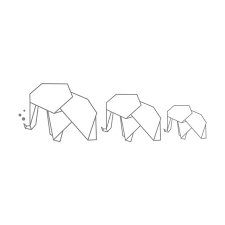 Origami Elephants Origami Elephant Elephant Tattoos Elephant Drawing