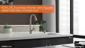 Give it a read, it will definitely give you concrete touchless kitchen faucet reviews on how to choose your next. Installation Setra Malleco And Touchless Kitchen Sink Faucets Youtube