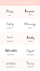 Font generator will convert your text letters using calligraphy font.click a copy button.paste it as plain text. 10 Beautiful Calligraphy Fonts You Won T Believe Are Free Elan Creative Co
