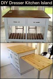 Combined with the slim handles there is a slight industrial look to it all. Diy Dresser Kitchen Island Dresser Kitchen Island Interior Design Kitchen Small Interior Design Kitchen Rustic
