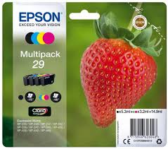 Spara pengar, tid och plats med denna mer kompakta skrivare från epson, med separata bläckpatroner, mobil utskrift och. Amazon Com Epson Multipack 4 Col 29 Home Ink Blck Y Cy Mg Standa Office Products