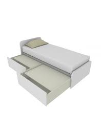 Divano letto ikea ikea letti singoli con contenitore. Art 964c Letto Singolo 80x190 Con Cassettoni Estraibili Ed Indipendenti Chiusi Con Coperchio Rete A Doghe Di Faggio In Testiere Letto Estraibile Letti Singoli