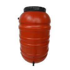 Terra Cotta Rain Barrels Watering Irrigation The Home Depot