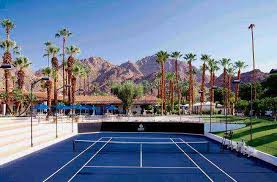 The actual tennis court is situated in a wooden hall with a honeycomb style arch roof. America S Best Luxury Tennis Resorts Fodors Travel Guide