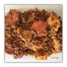 Poulet Au Chorizo Et Aux Lentilles En 2020 Chorizo Recettes De Cuisine Cookeo Recette