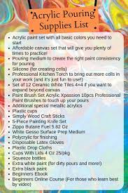 Pin On Pouring Paint Tut