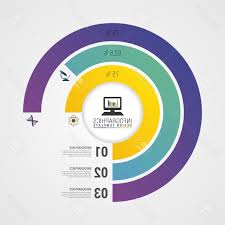 037 hd pie chart circle graph modern infographics design