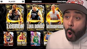 I ADDED GALAXY OPALS AND THE BEST CARDS AVAILABLE TO OUR BEST TEAM IN NBA  2K20 MYTEAM