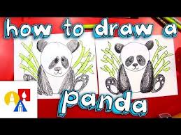 How To Draw A Panda Art For Kids Hub Art For Kids Hub Panda Art Panda Bear Art