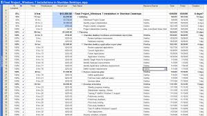 windows 7 implementation ms project gantt chart 1