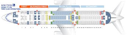 Show the content of the page open menu menu. Seat Map Boeing 777 200 United Airlines Best Seats In Plane