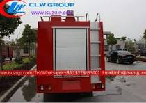 ISUZU 3000L mini pumper fire truck
