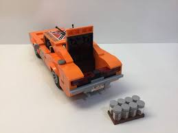 Lego Moc 18690 The Dukes Of Hazzard Cars General Lee Boss 1 Creator 2018 Rebrickable Build With Lego Lego Cool Lego Lego Speed Champions