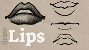In this step by step drawing tutorial, we'll take a look at how to draw a rhinoceros. How To Draw Shade Lips In Pencil Youtube